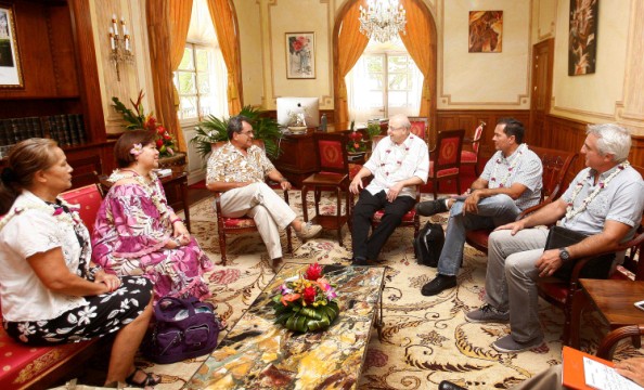 Le Président reçoit le secrétaire général de l’UNSA