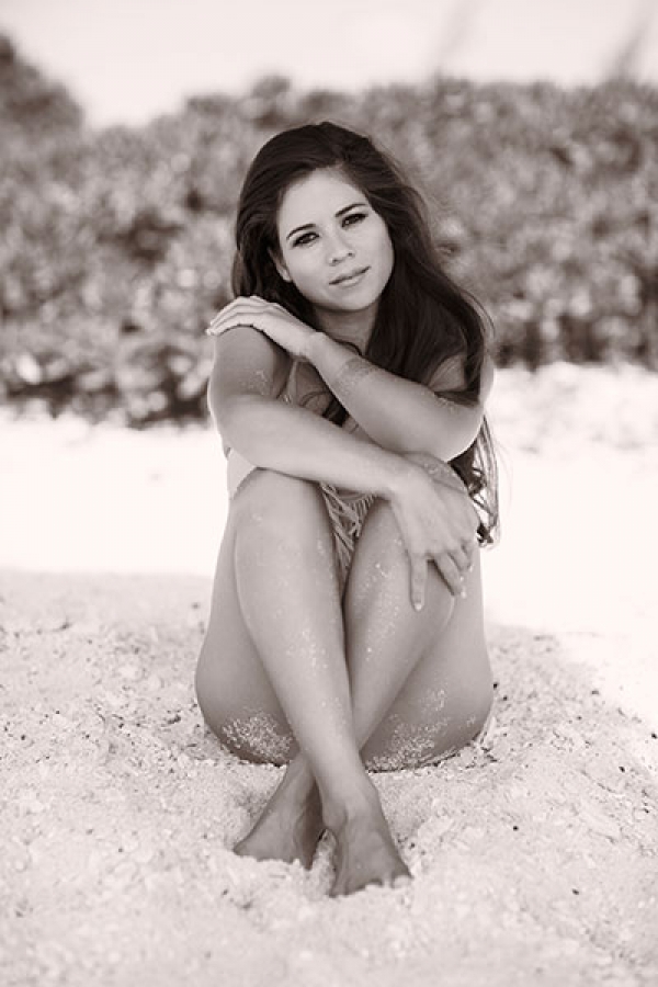 Miss Tahiti 2015 : Les photos des candidates à la plage