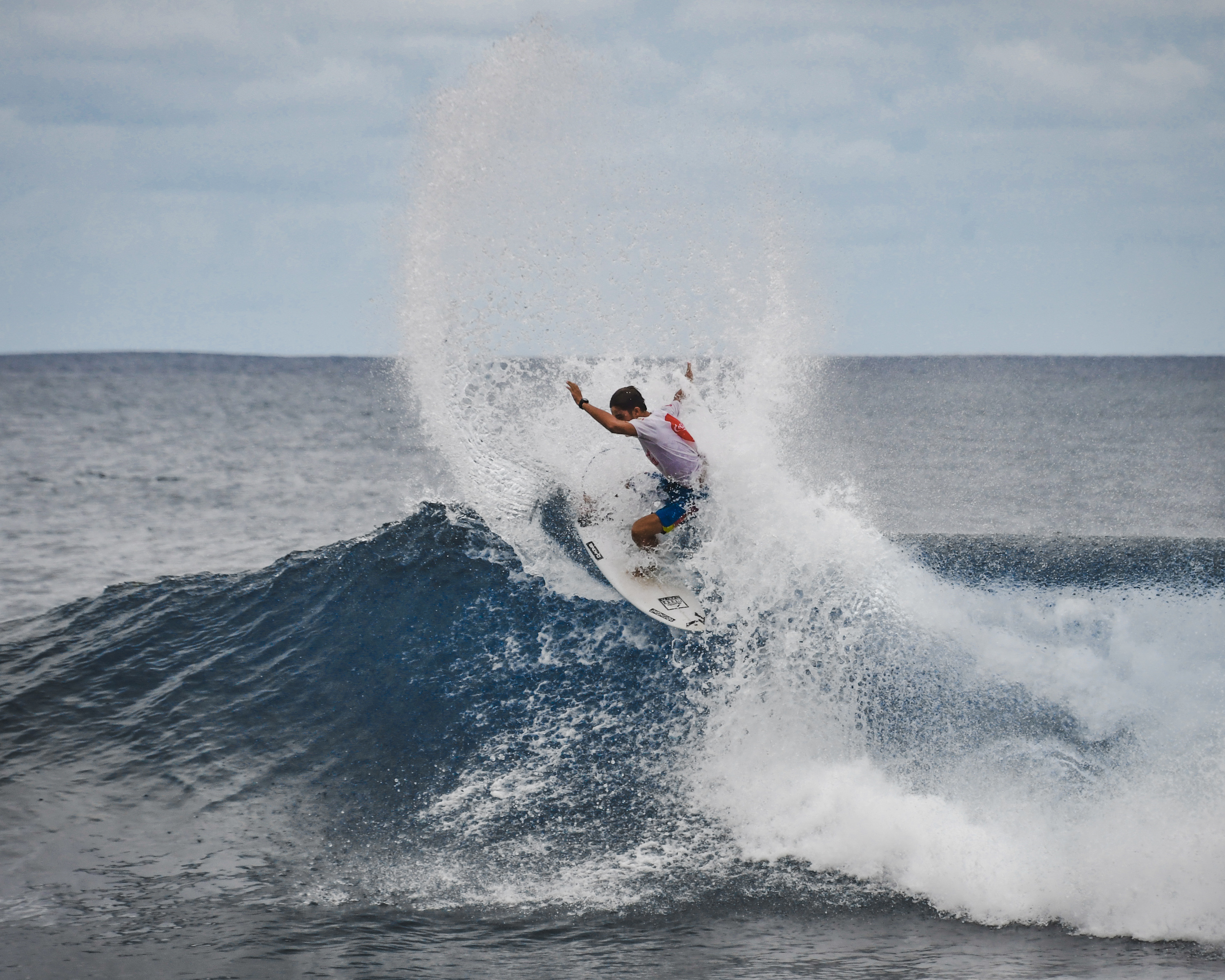 Toaura Haumani en pleine démonstration pour ce début de saison chez les juniors.