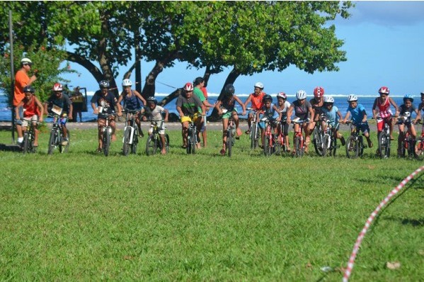 Les jeunes ont pu s'éclater aussi. @T.Pihaatae