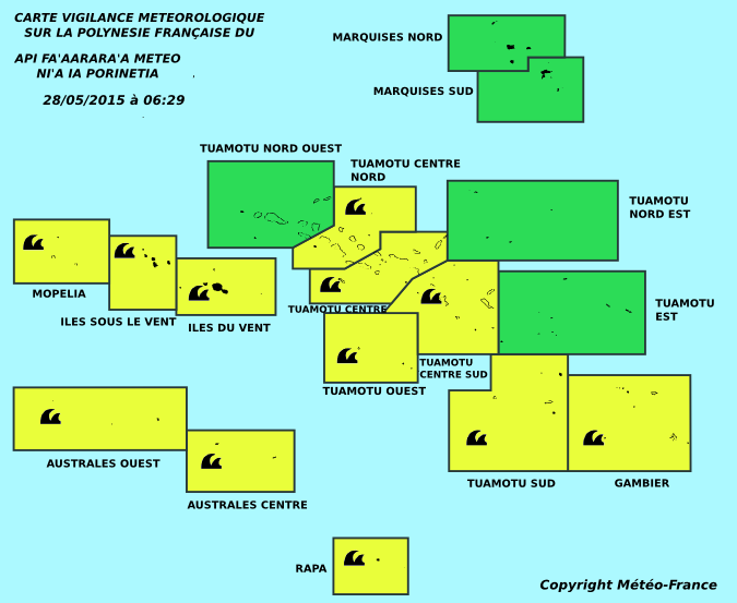 Météo : vigilance jaune pour forte houle presque partout