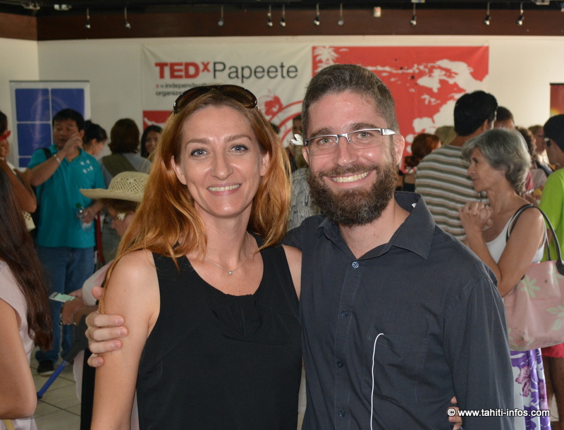 Karine Le Flanchec et Philippe Lemonnier