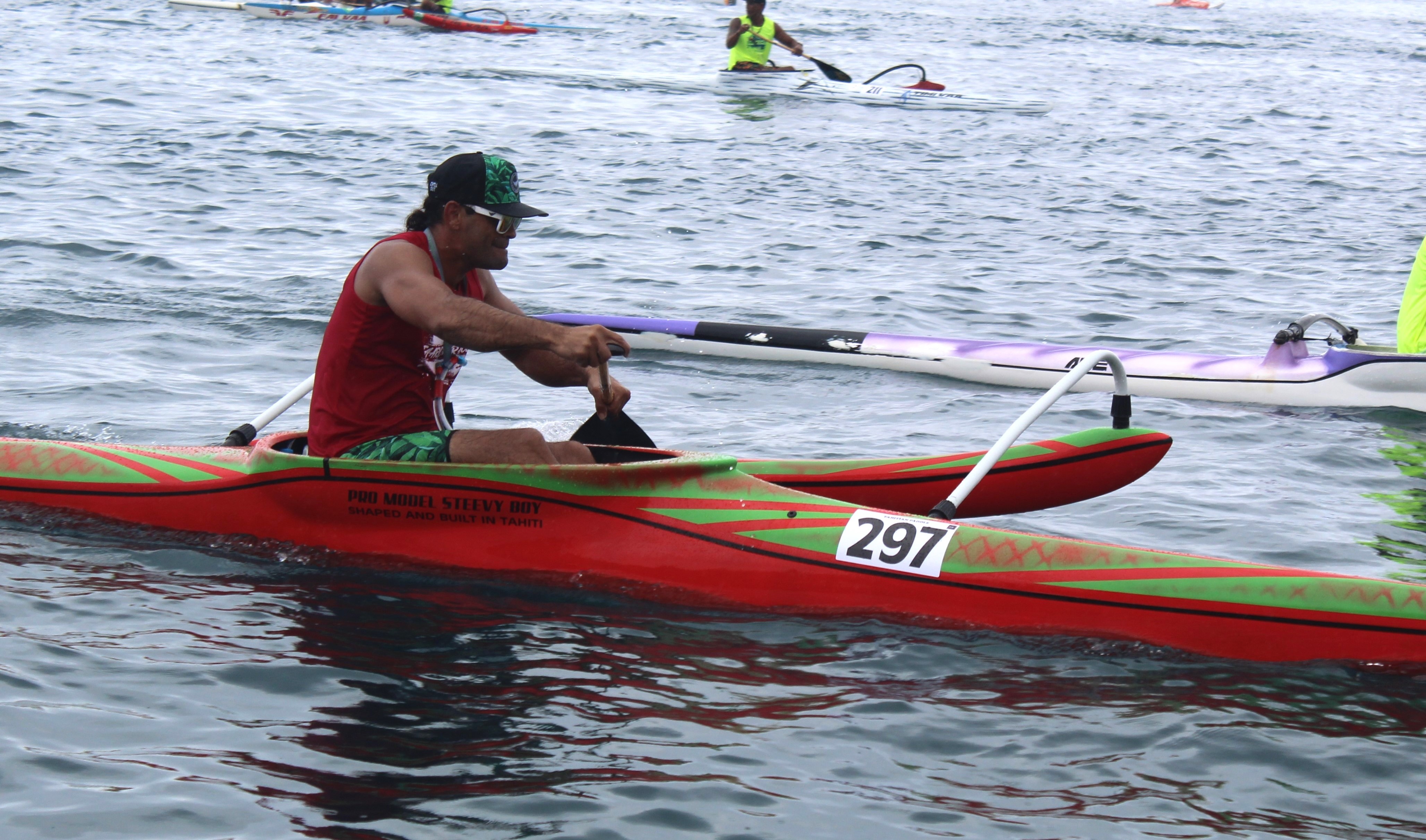 Steeve Teihotaata s’est montré le plus solide en fin de course pour remporter la Taaroa Race 2024.