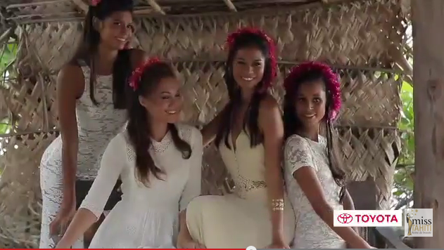 Dans les coulisses de Miss Tahiti (vidéo)