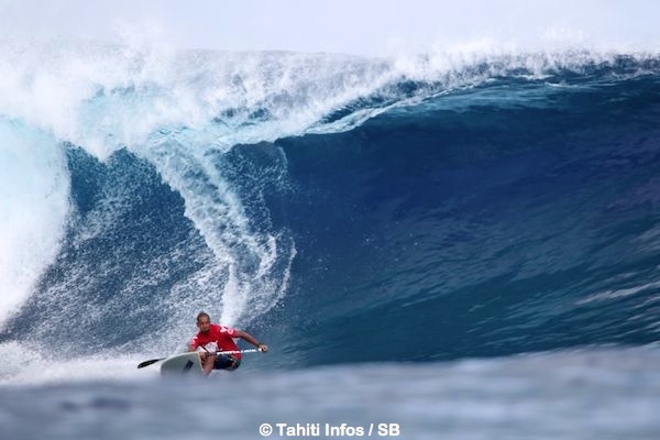 C'est le premier séjour à Tahiti pour Daniel Kereopa