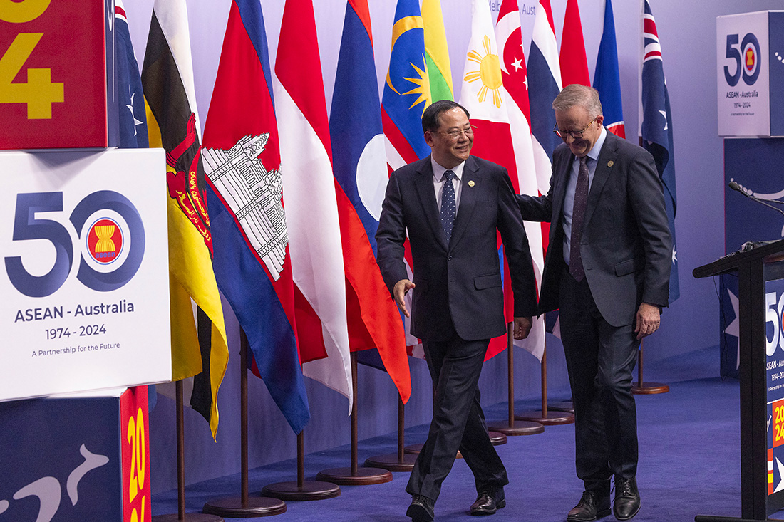 Andrew TAYLOR / ASEAN-Australia Special Summit 2024 / AFP