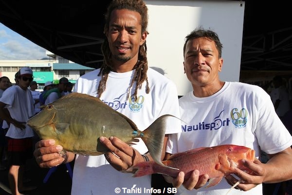 Rahiti Buchin arrive 4e avec son binôme Dell Lamartinière.