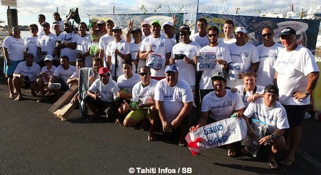 Pêche sous marine – Championnat de Polynésie : C’est dans les vagues que Vaihoarii Taeatua a ‘fait mouche’.