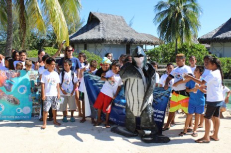 Journée d'échange entre enfants de Moorea et de Tubuai‏