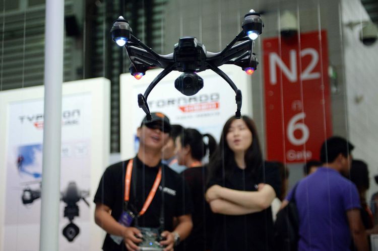 Le drone, dernière arme anti-triche au bac en Chine