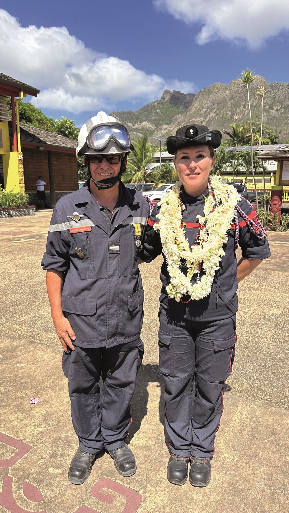 Les pompiers de Ua Pou félicités