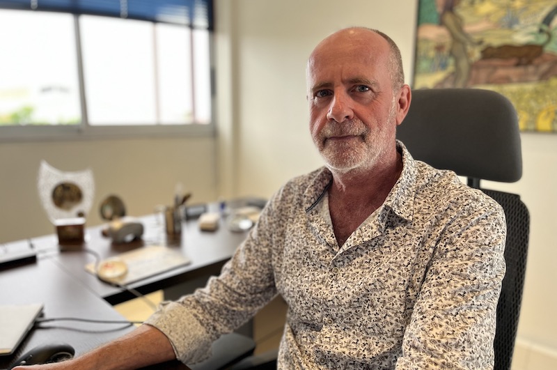 Nouveau bureau, même mission pour Steeve Hamblin qui prend les rênes du Medef