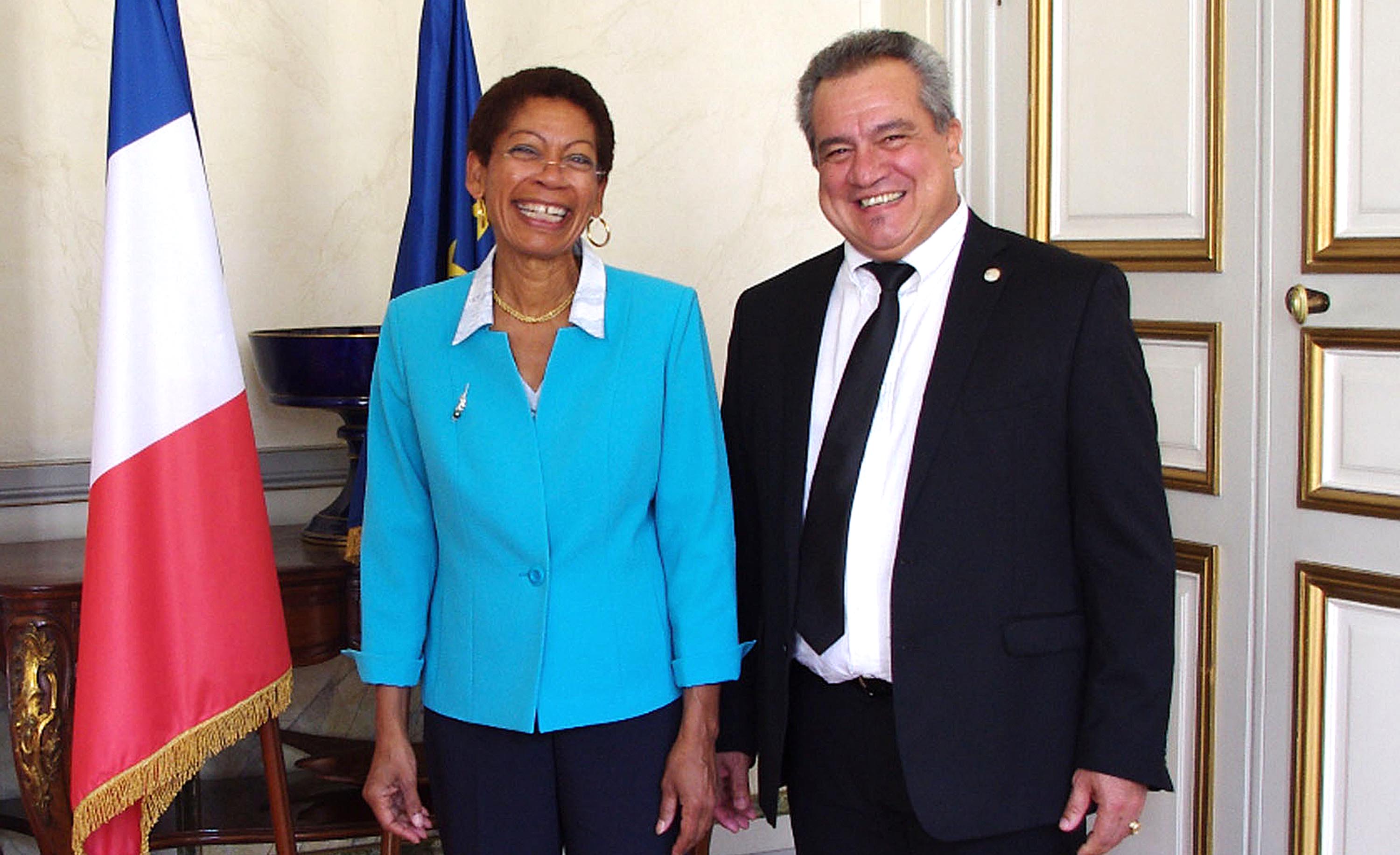 Heremoana Maamaatuaiahutapu reçu par George Pau-Langevin