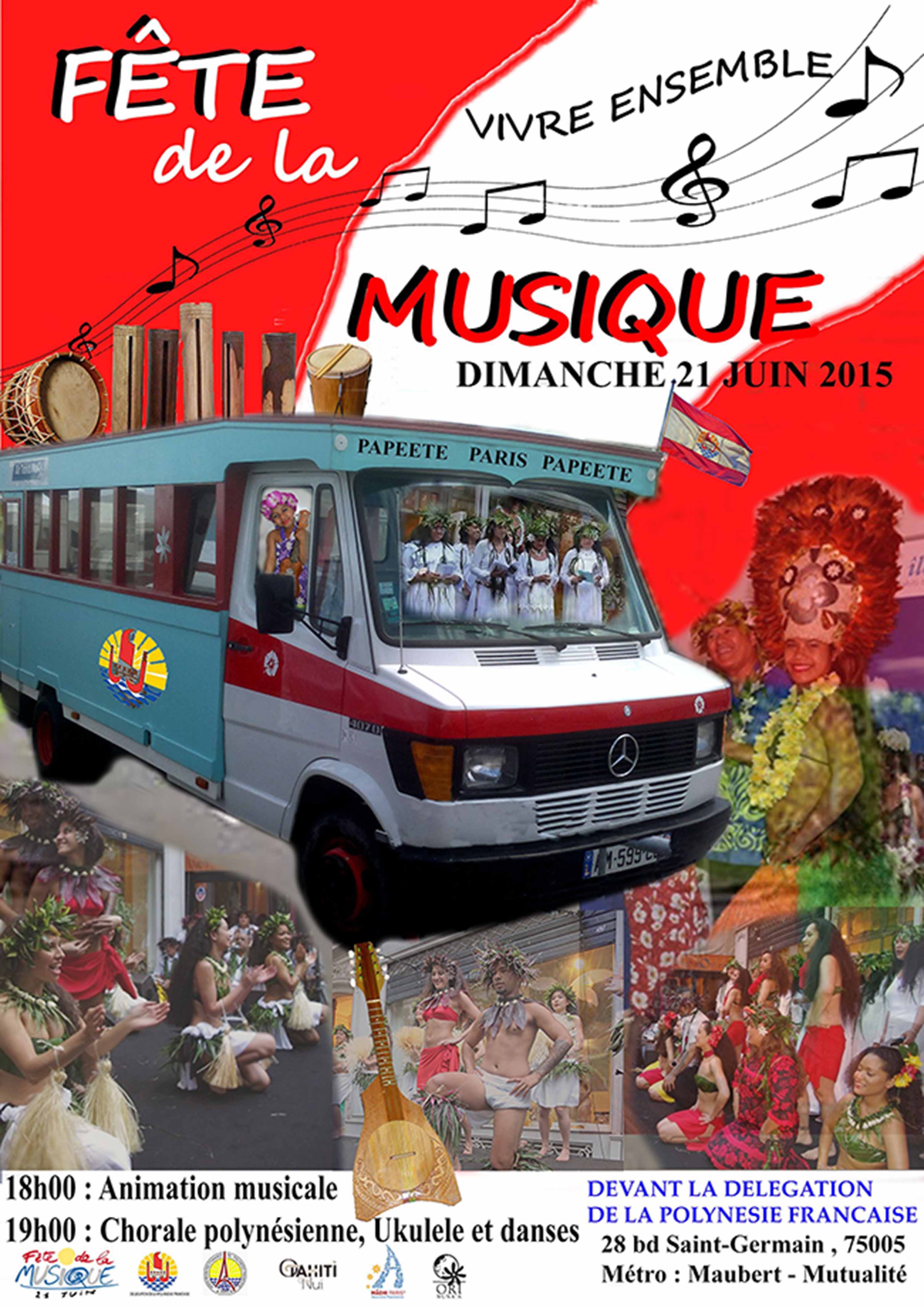 Les Polynésiens de Paris organisent aussi leur fête de la musique