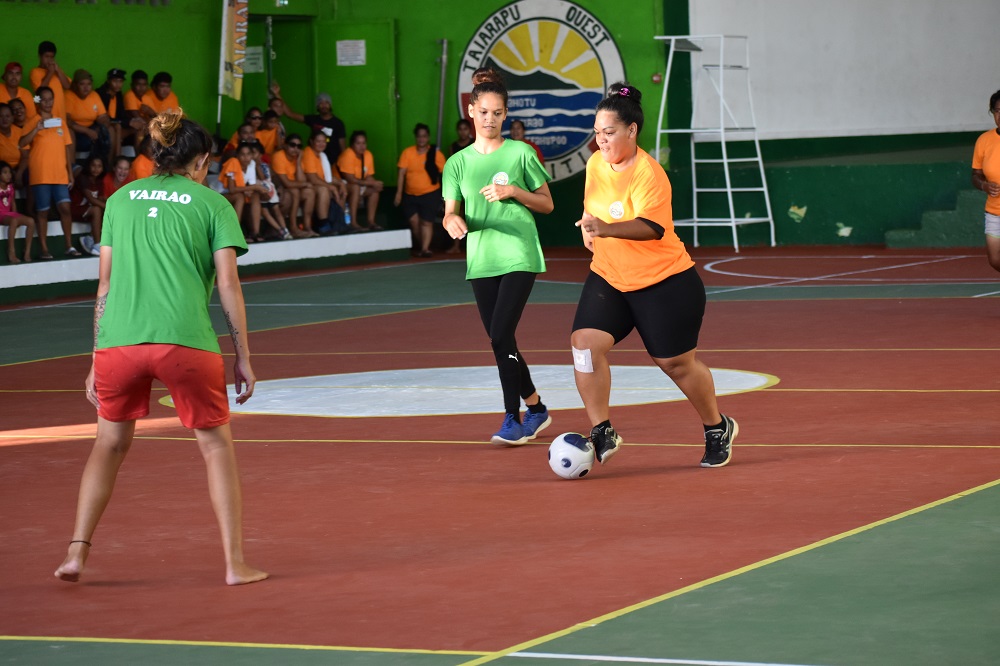 Plus de 300 jeunes à l’ouverture de la Coupe du maire de Taiarapu-Ouest