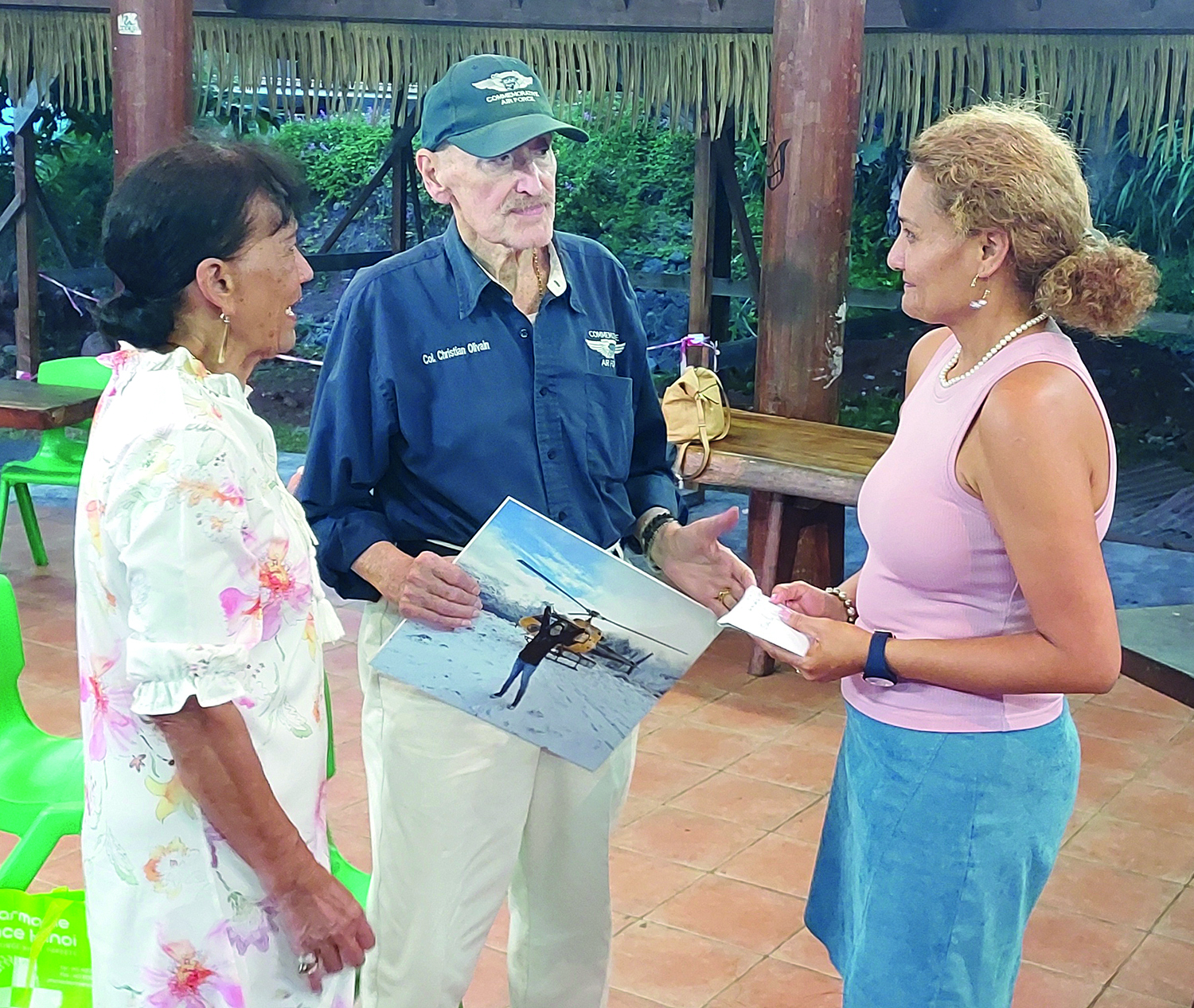 Les parents de Hina Nui ont remis directement à la présidente de la Ligue contre le cancer une contribution qui permettra rapidement la prise en charge d’un patient en évacuation sanitaire vers Paris durant le week-end de Pâques.