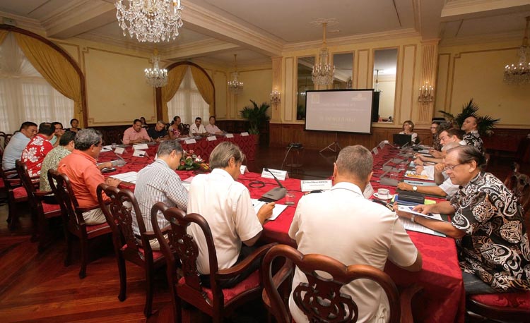 Ce 2ème comité de pilotage était notamment l’occasion de faire un point sur l’avancée de la démarche institutionnelle de ce dossier.