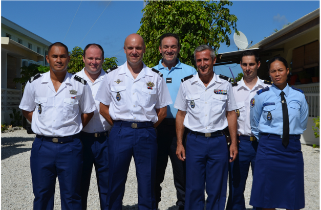 La brigade de gendarmerie de Hao inspectée