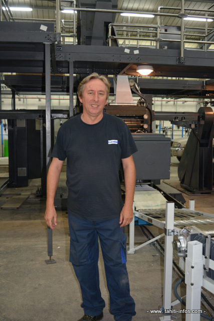 Hugues Lemaître directeur de production de Pacific Press