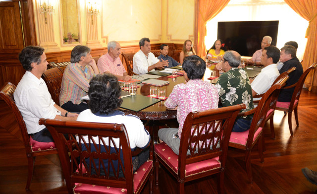 Heirani Nouveau, président de la Chambre syndicale des métiers du génie civil 