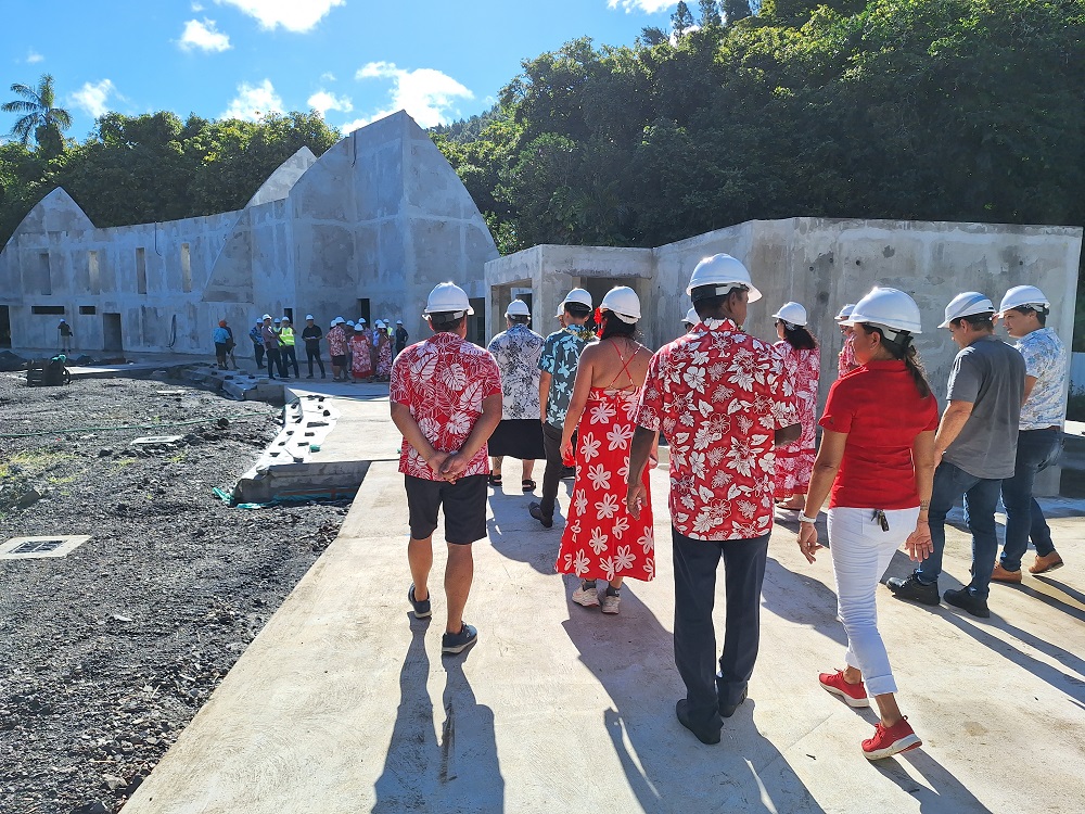 Une année de travaux sera encore nécessaire avant de laisser la place aux installations scénographiques (Crédit : Anne-Charlotte Lehartel).