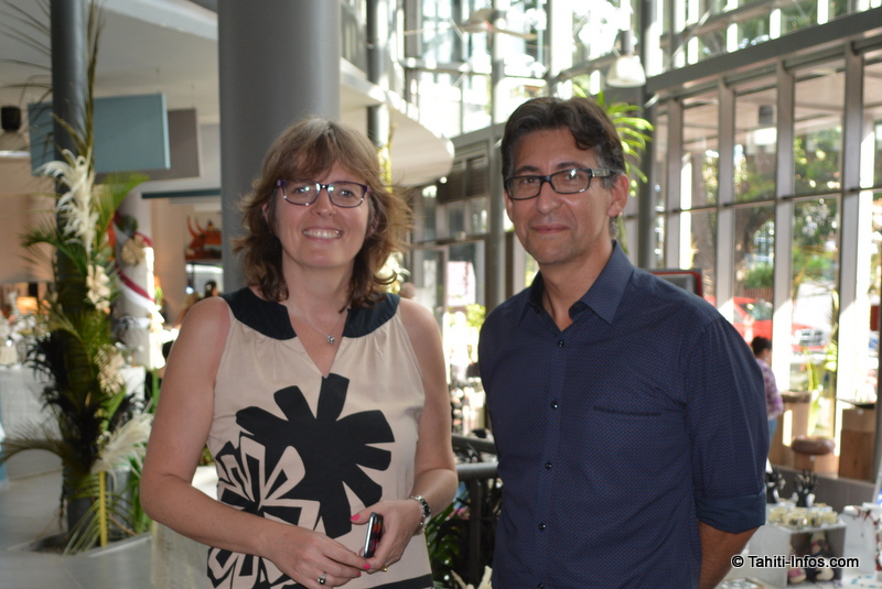 Marie-France Zumofen et Christophe Gomez