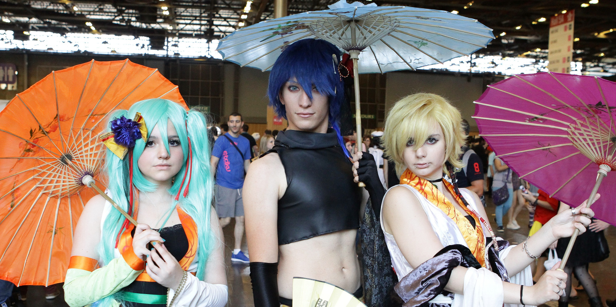 Des cosplayers à la Japan Expo 2015. © François Loock/Citizenside/AFP