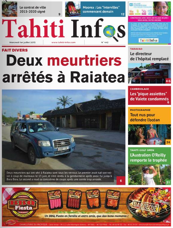 Cliquez sur l'image pour lire le journal