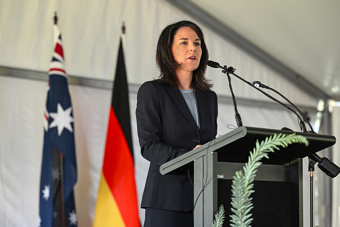 MICHAEL ERREY / POOL / AFP