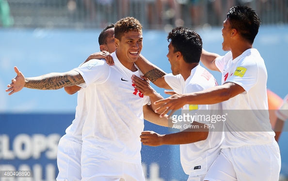 Tearii 'Fleur' Labaste, a marqué un but somptueux.