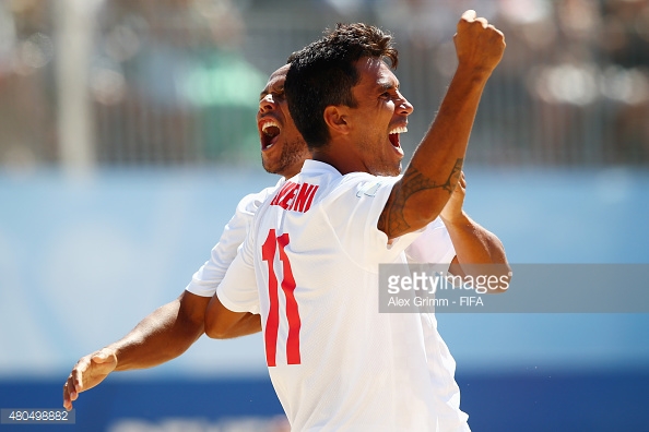 Teva Zaveroni, le leader charismatique des Tiki Toa, a marqué.