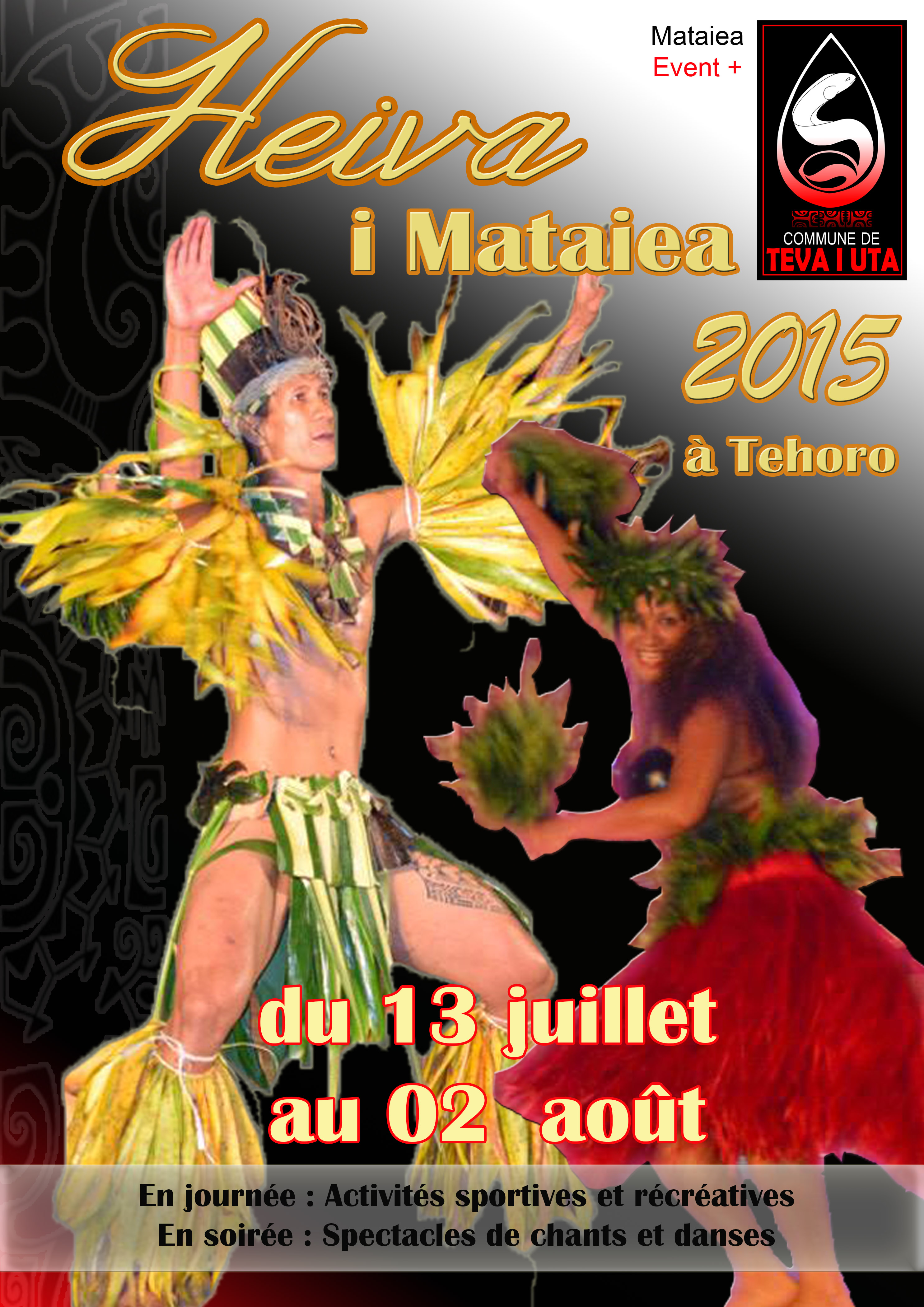 Le Heiva i Mataiea démarre aujourd'hui