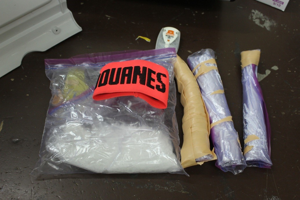 Saisie record d'ice : deux personnes incarcérées