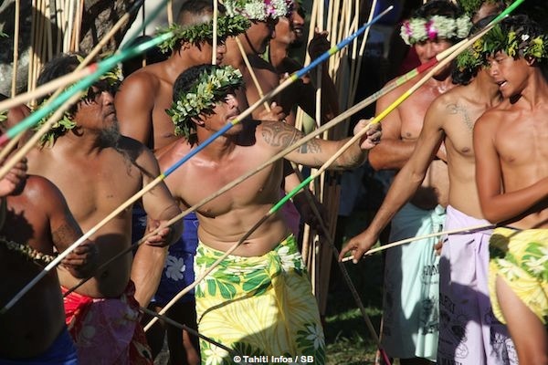 Le lancer de javelot est un des sports traditionnels emblématiques