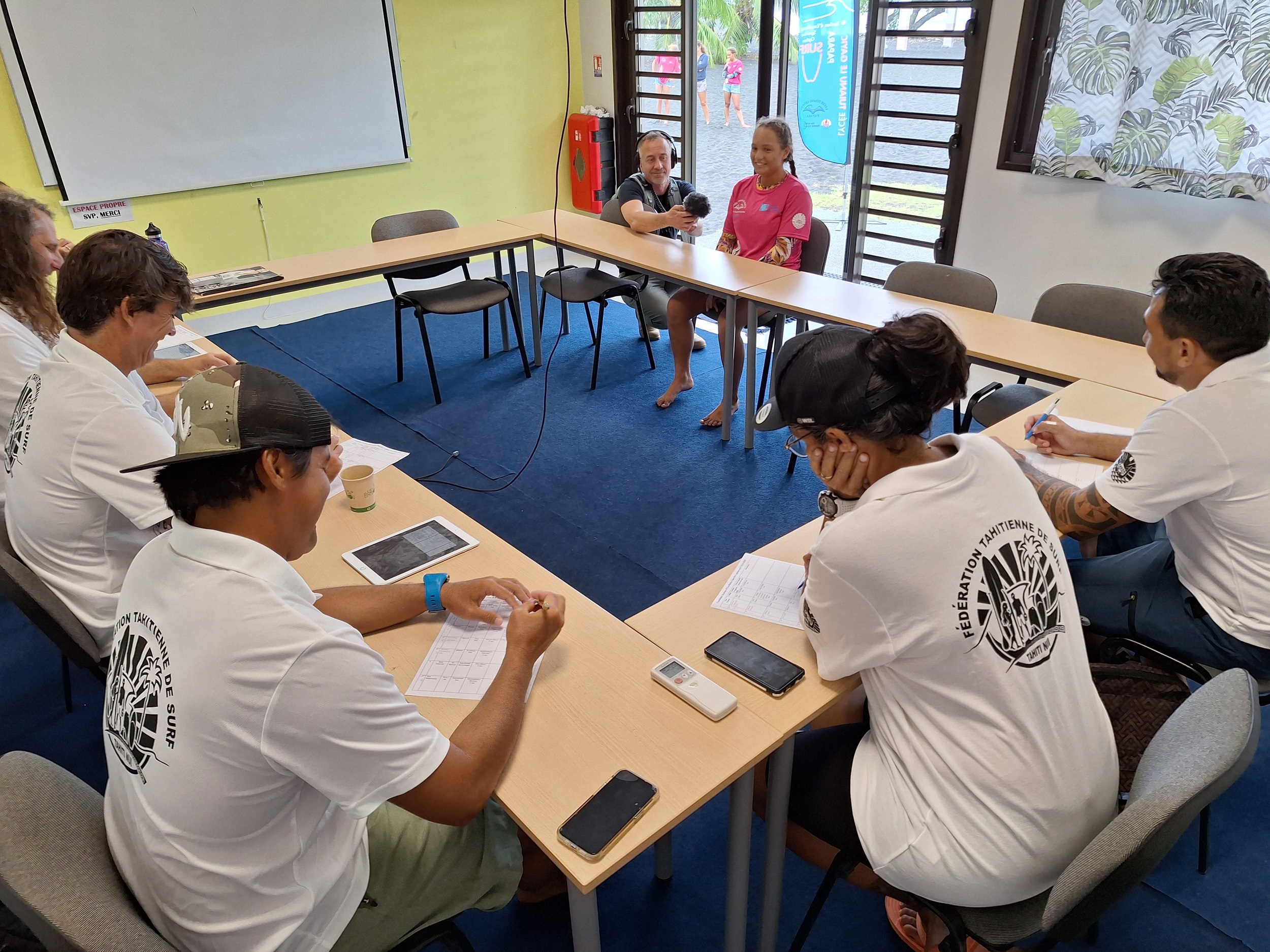 Deux entretiens étaient au programme, l’un individuel, l’autre accompagné d’un parent.