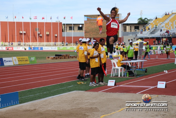 PNG 2015 « Saut en longeur » : Raihau Maiau, un saut en or