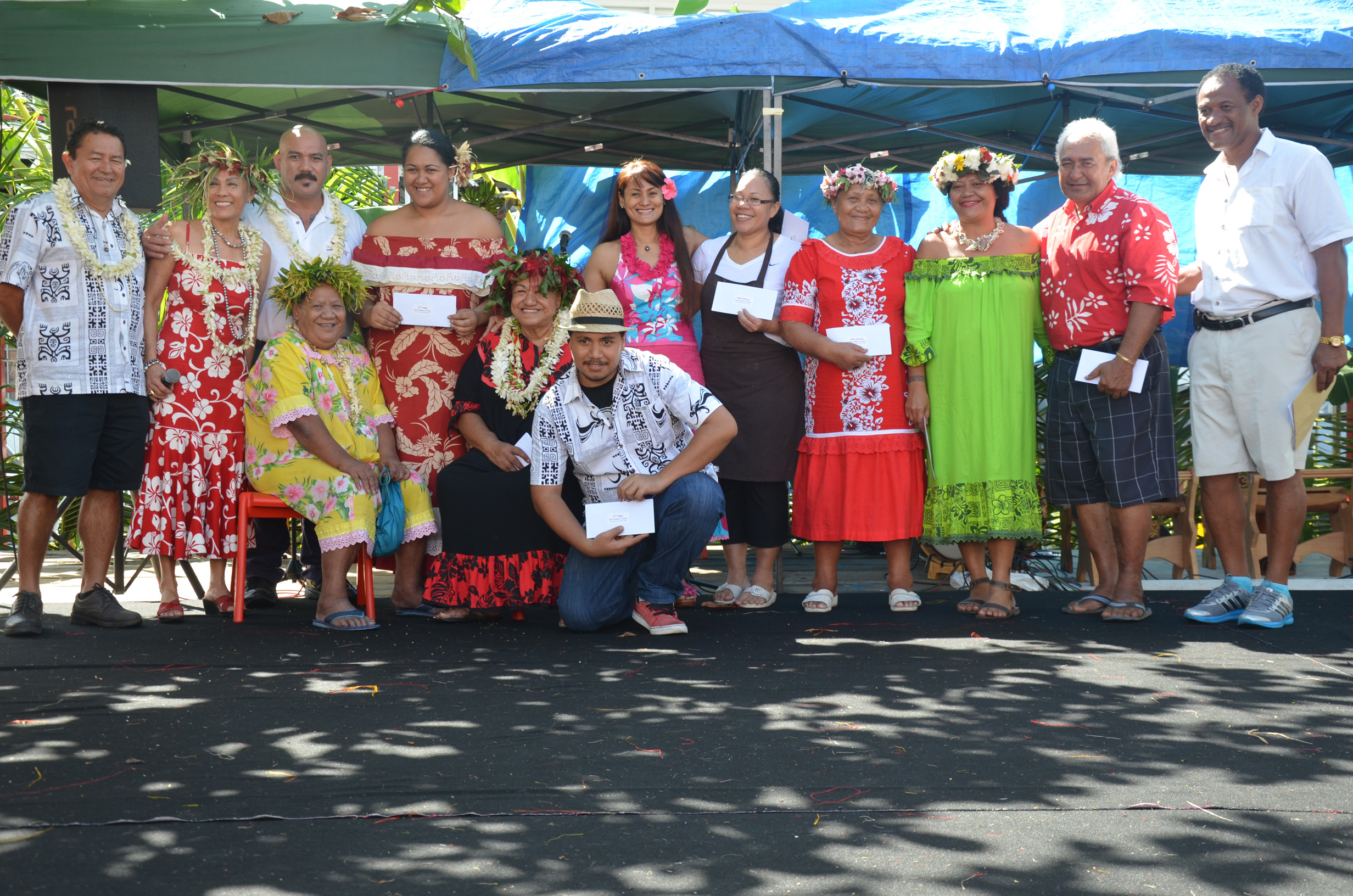 Les résultats du concours du plus beau stand au marché de Papeete
