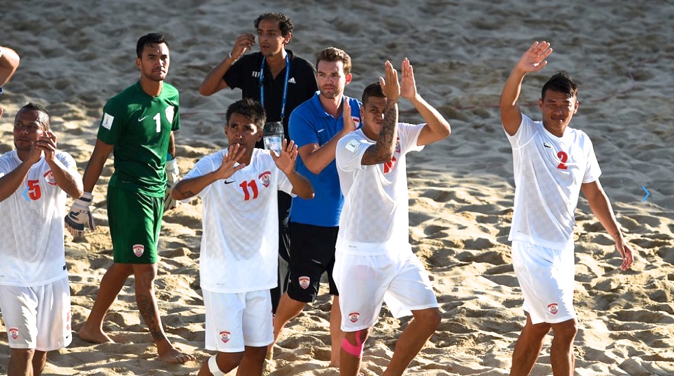 Les Tiki Toa ont fait preuve d'un fair-play exemplaire.