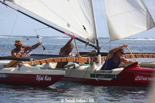 La pirogue Holopuni se développe à Tahiti