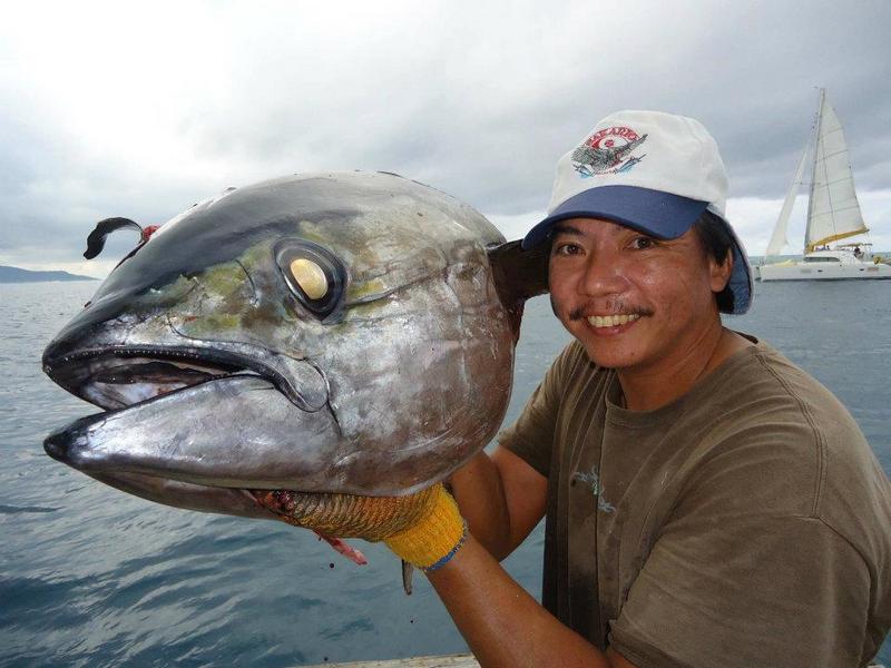 Gilbert Chaussoy était un mordu de pêche hauturière. Ses tableaux représentent nombre de scènes de vie locale avec la mer comme source principale d'inspiration. (Photo : DR)