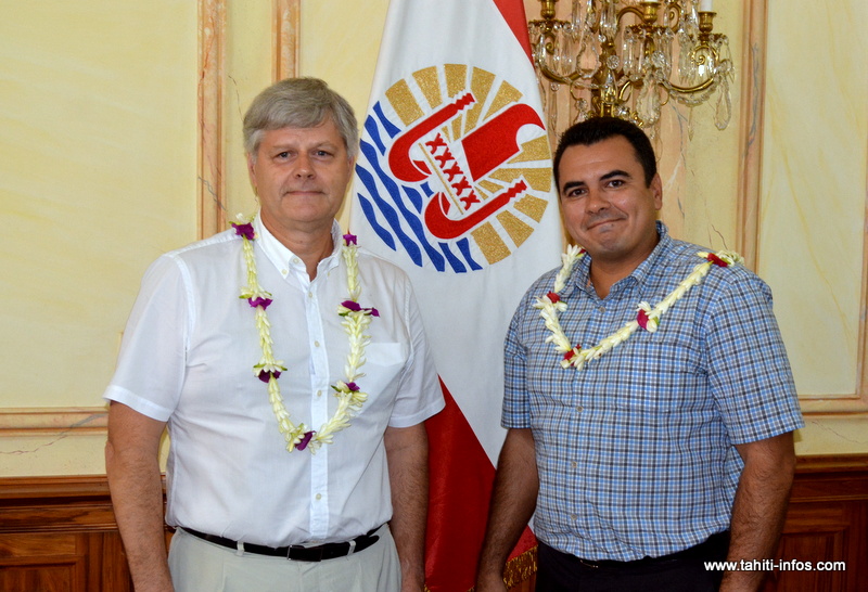 Jacques Mérot et Teva Rohfritsch