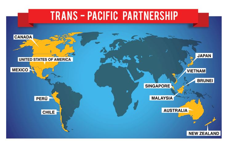 Dernière ligne droite pour l'accord de libre-échange Asie-Pacifique