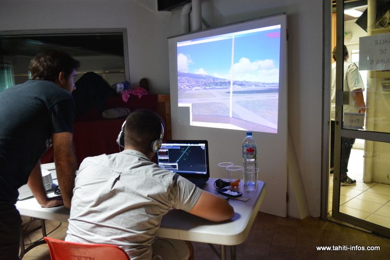 La salle de contrôle aussi vraie que nature.