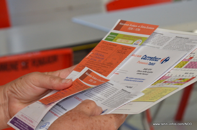 Punaauia : Distribution de kits scolaires aux enfants