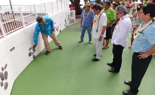 L'église protestante de Mahina a inauguré également le nouvel espace dédié à l'arrivée de l'évangile.