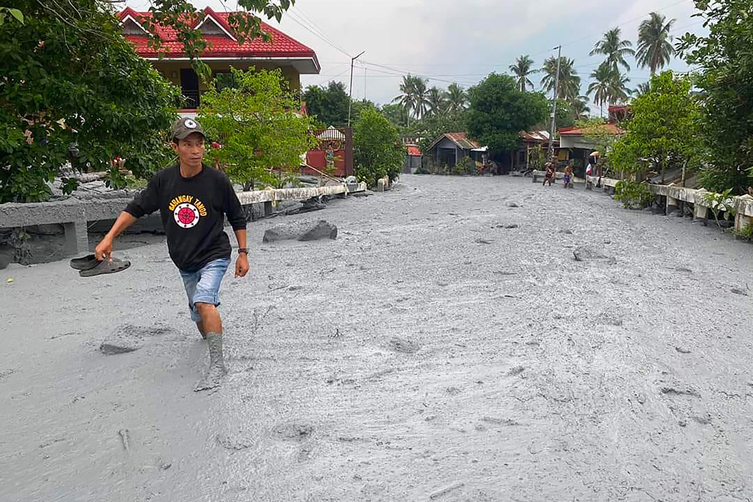 Crédit Handout / Office of the Protected Area Superintendent of Mount Kanlaon Natural Park / AFP