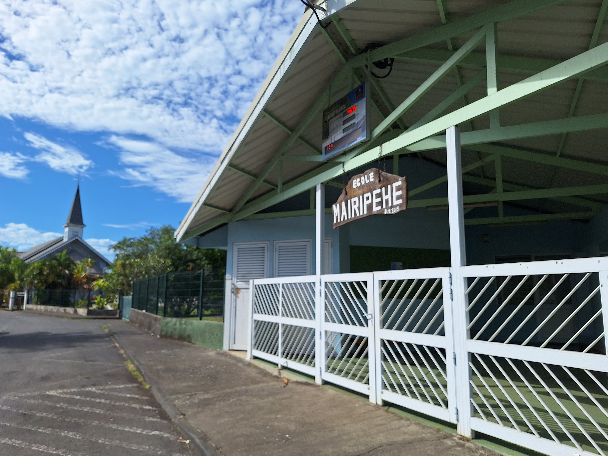 Tearii Alpha déplore un acte “gratuit et irresponsable” (Crédit : Anne-Charlotte Lehartel).