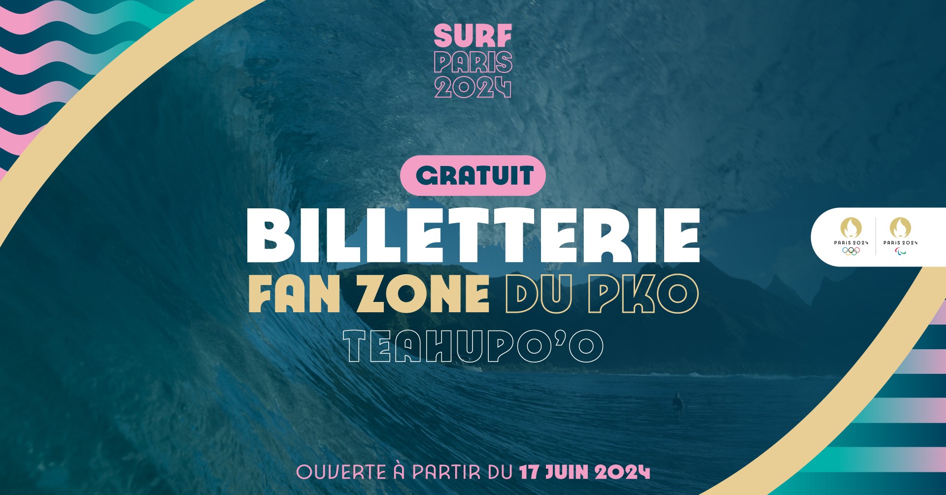 La fanzone de Teahupo'o se gagnera sur tirage au sort