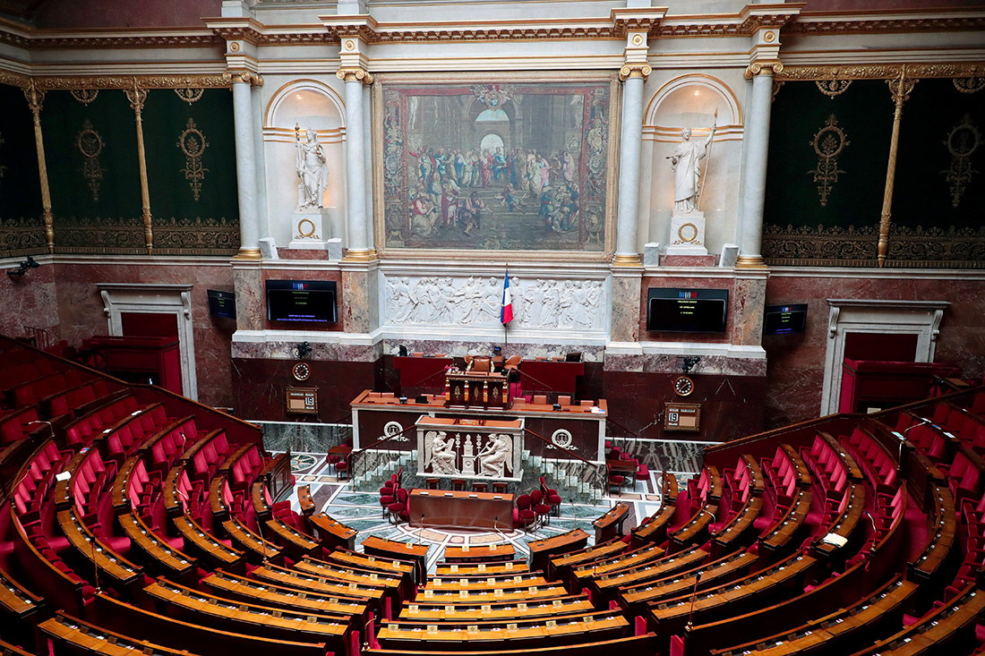 CHRISTOPHE PETIT TESSON / POOL / AFP