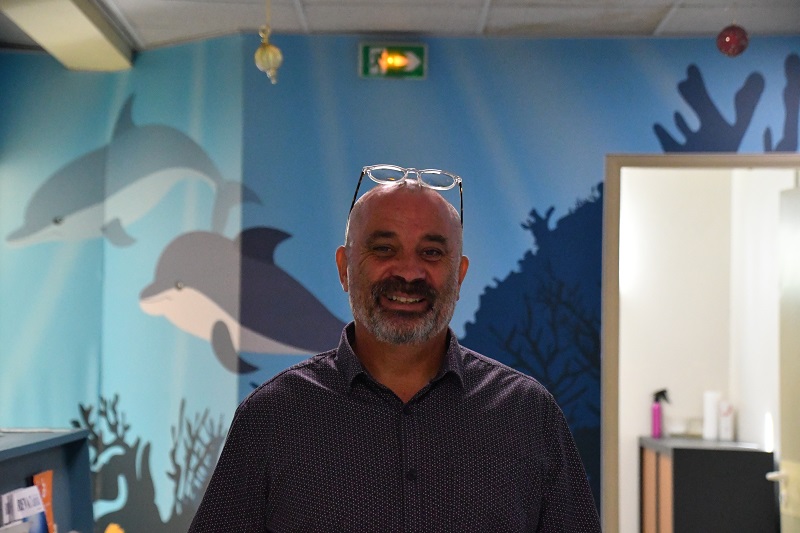 Xavier Le Goff évolue au sein de la cellule d'aide sociale à l'enfance depuis 2007.